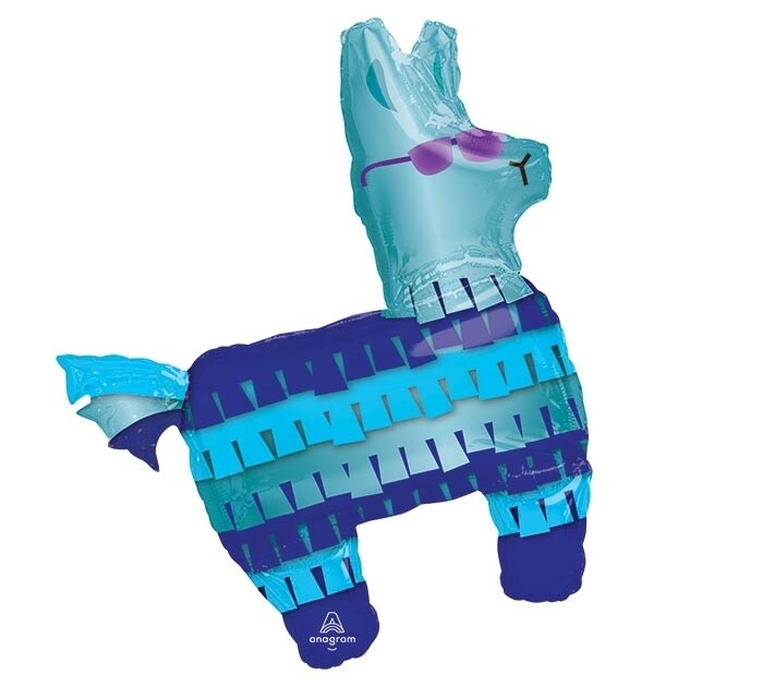 Foil Balloon-Llama-Fortnite-Supershape- 33&quot; x 83cm