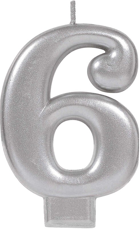 Candle- Silver- #6