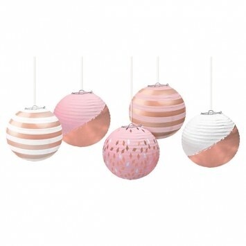 Mini Lanterns-Rose Gold Blush