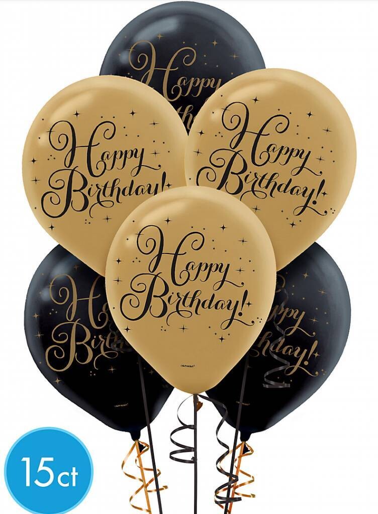 Latex  Balloons - Sparkling Celebration - 12&quot; - 15pkg