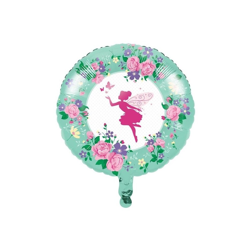Foil Balloon-Floral Fairy Sparkle-18&quot;