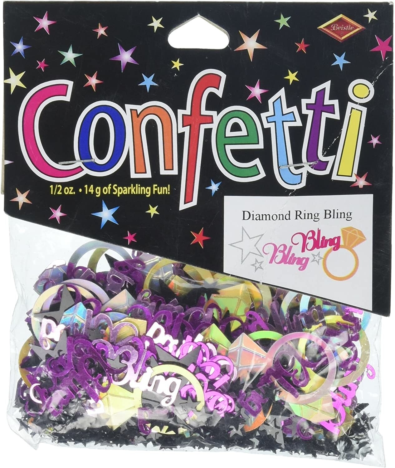 Confetti- Diamond Ring Bling- 1/2oz