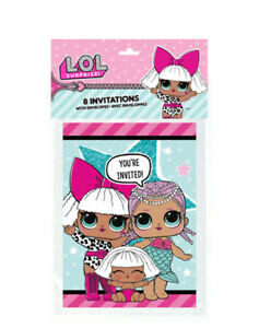 Invitations-LOL Surprise!-8pk