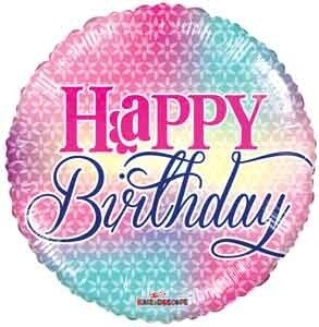 Foil-Happy Birthday