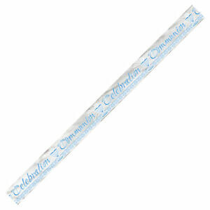 Banner-Radiant Cross Blue-Communion-6ft