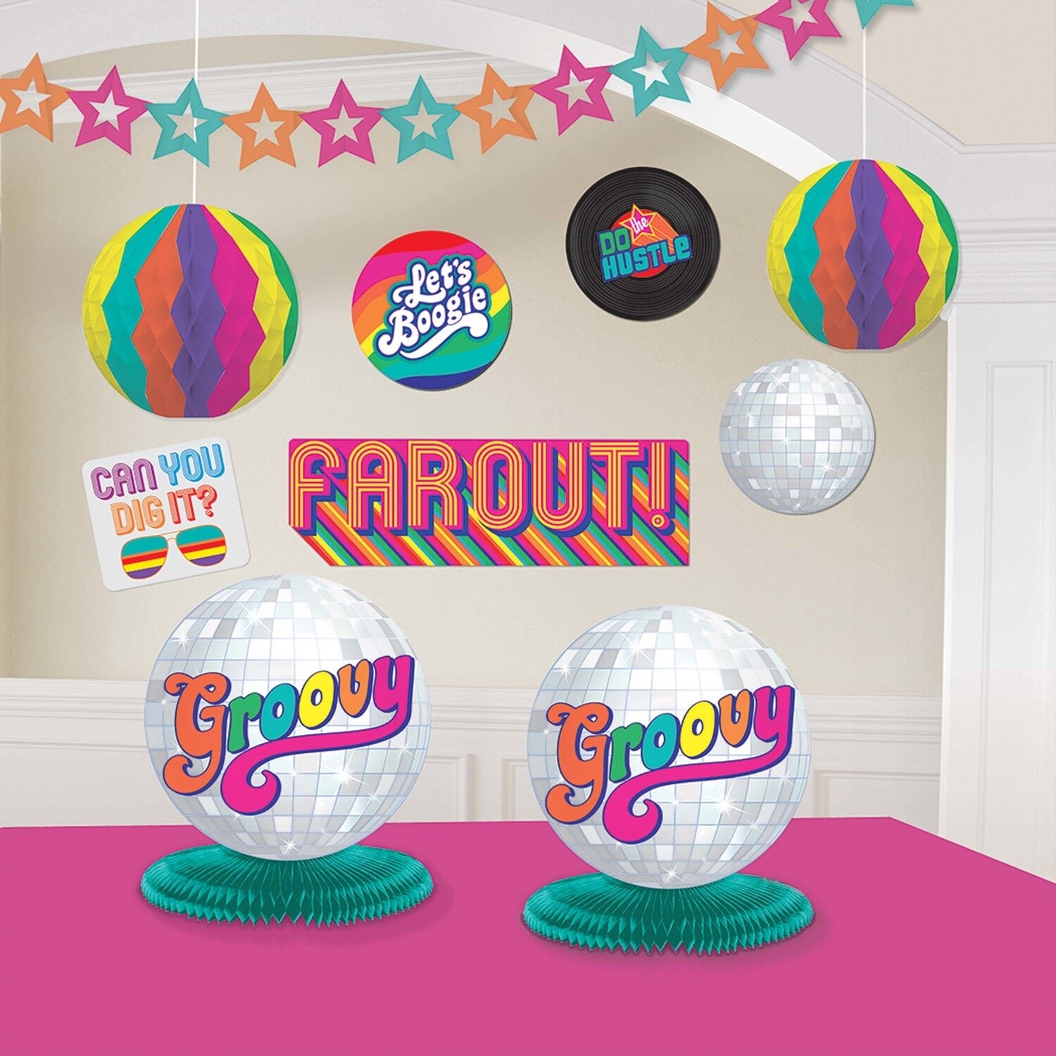 Room Decorating Kit-Good Vibes-10pcs