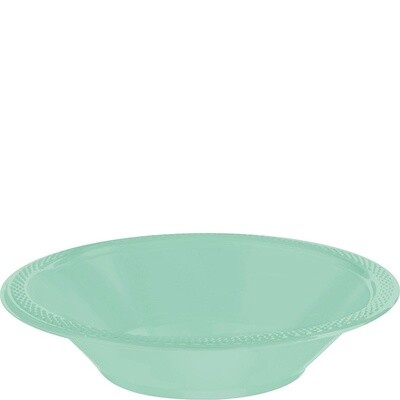 Bowls-Plastic-Cool Mint-20pk-12oz