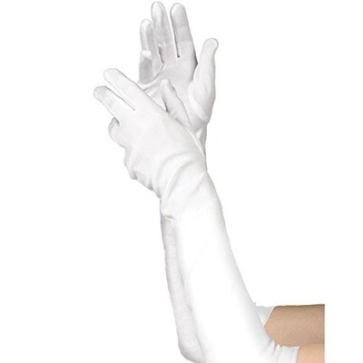 Long Gloves- White
