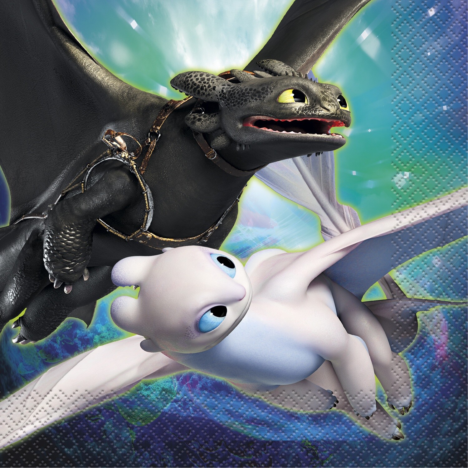 Luncheon Napkins-How to Train your Dragon-16pk-2ply