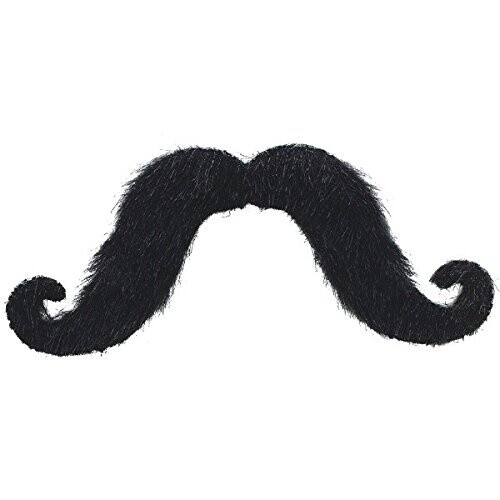 Moustache-Black-1pc