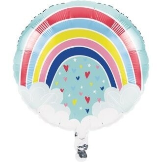 Foil Balloon-Over The Rainbow-18&quot;