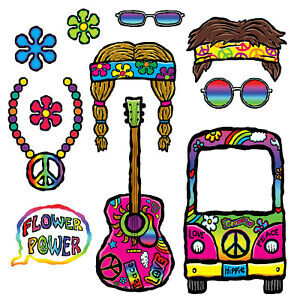 Photo Fun Signs-60&#39;s-11Pcs
