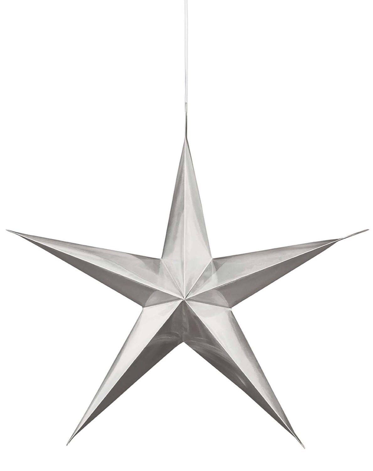 Hanging Decorations-Silver Stars