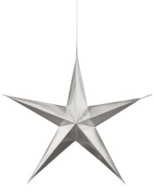 Hanging Decorations-Silver Stars