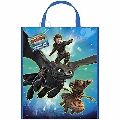 Party Tote Bag- How To Train Your Dragon: Hidden World- 1pk
