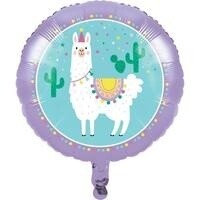 Foil Balloon - Llama Party - 18&quot;