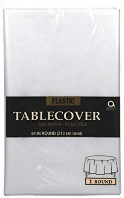 TableCover-Round/Clear