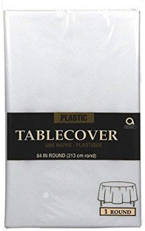 TableCover-Round/Clear