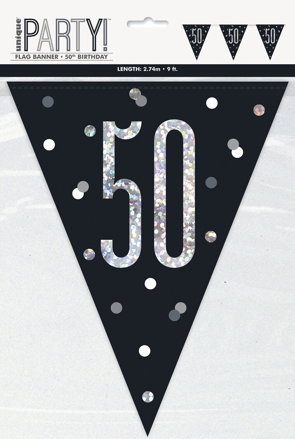 Pennant Banner-50th Birthday