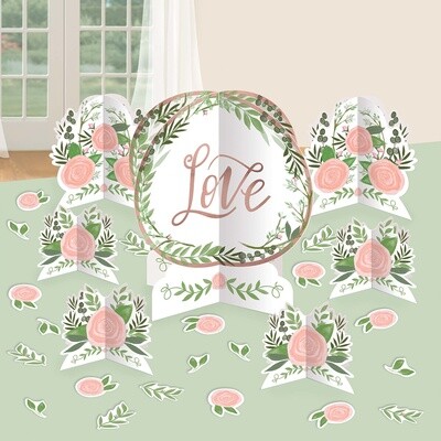 Table Decorating Kit- Love and Leaves