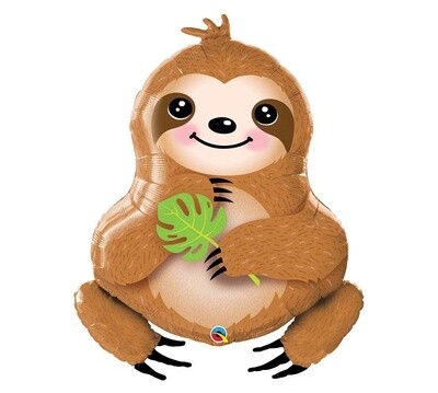 Foil Balloon-Supershape-Snacking Sloth