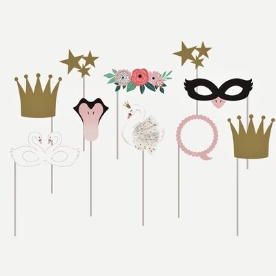 Photo Booth Props-Stylish Swan Birthday