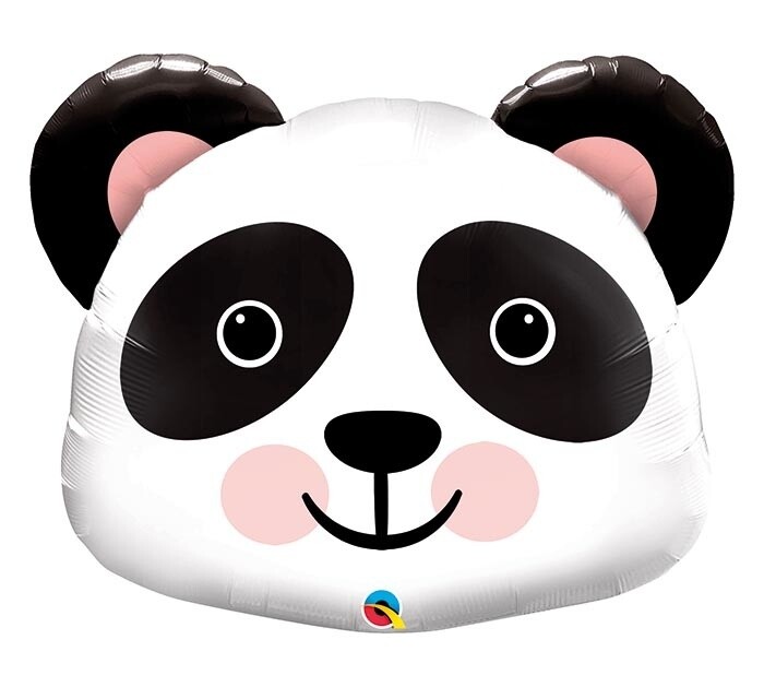 Foil Balloon-Supershaoe-Cartoon Panda Face