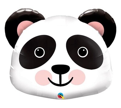 Foil Balloon-Supershaoe-Cartoon Panda Face