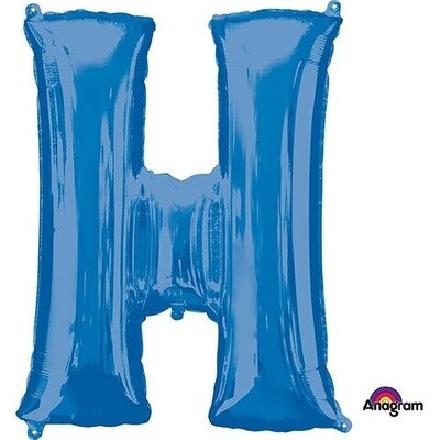 Foil Balloon-#H-Blue-34&quot;