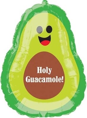 Foil Balloon-Avacado-Holy Guacamole!-27" Foil Balloon-Avacado-Holy Guacamole!-27"