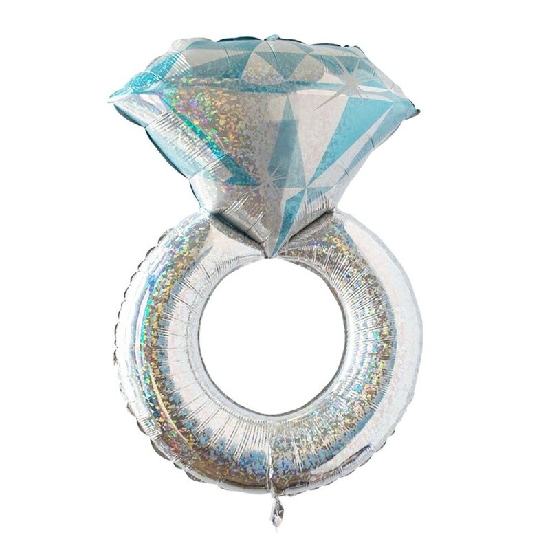 Foil-Large Dimand Ring