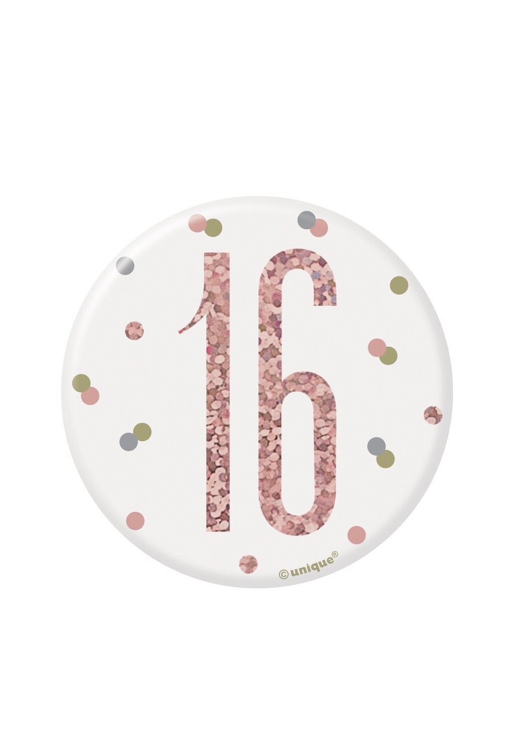 Badge-16th Birthday