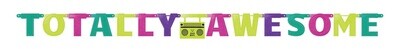 Letter Banner-Awesome Party-6.8ft