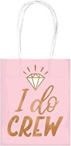 Favor Bags-Blush Wedding-6pk