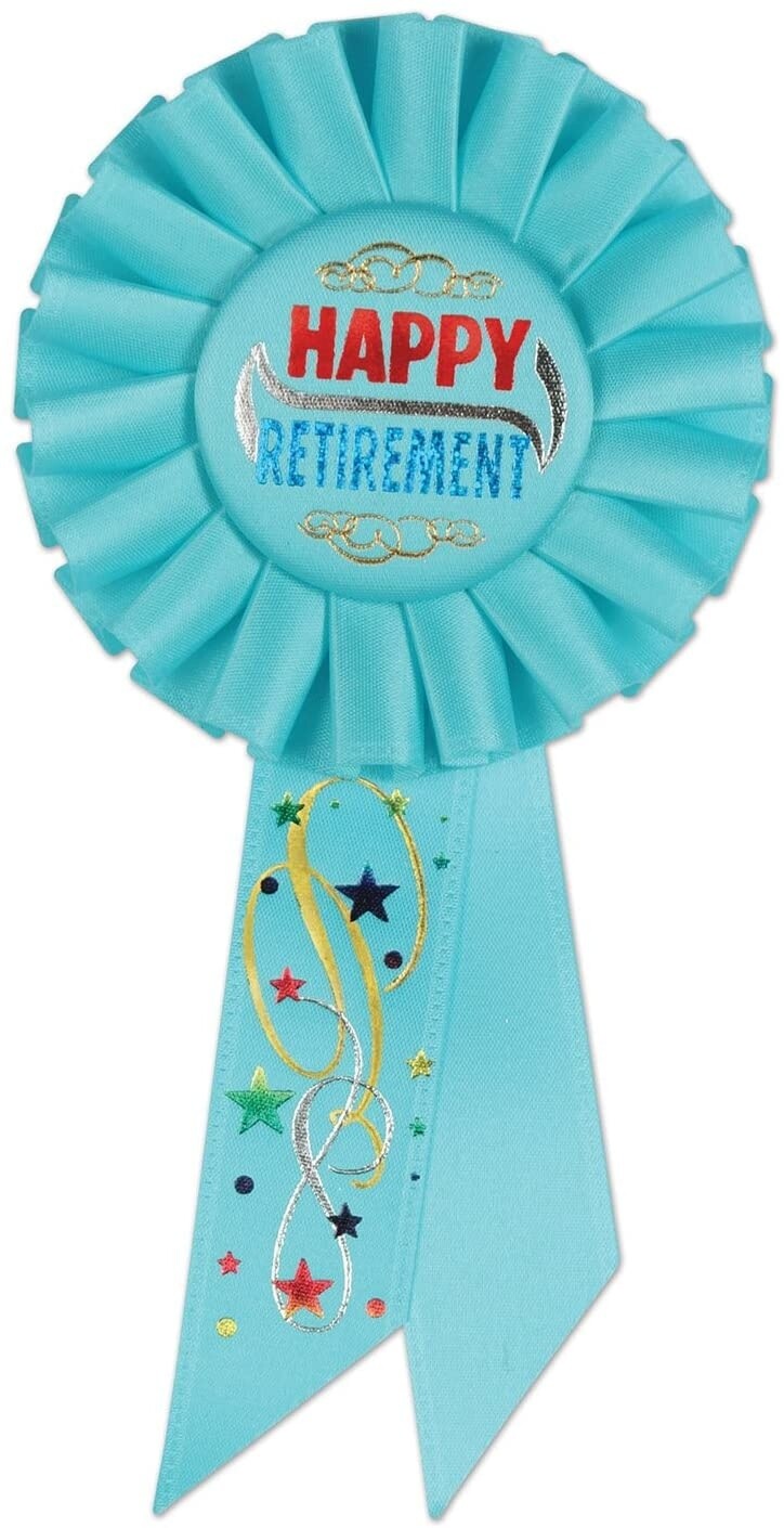 Award Ribbon - Happy Retirement