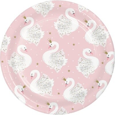 Plates-Bev-Stylish Swan Party