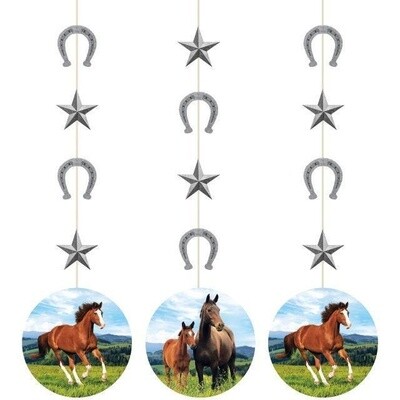 Cutouts - Hanging - Horse and Pony - 3pk