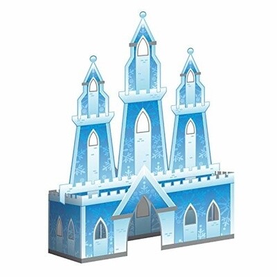 Centerpiece - 3D - Snow Princess Castle - 1 pc