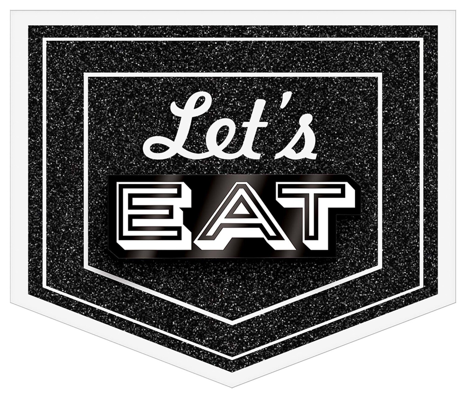 Standing Sign-Eat and Enjoy-1pc