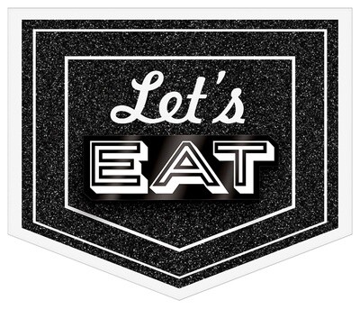 Standing Sign-Eat and Enjoy-1pc