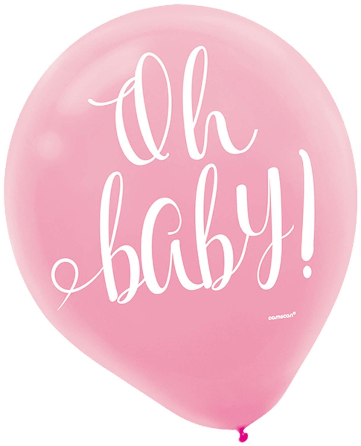 Balloons-Latex-Floral Baby- 15pcs-12&quot;