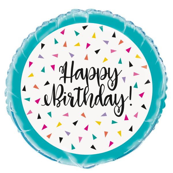 Foil Balloon-Happy Birthday-18&quot;