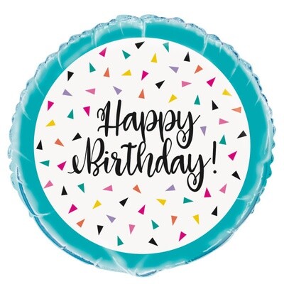 Foil Balloon-Happy Birthday-18&quot;
