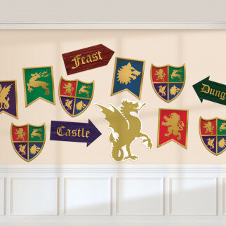 Cutouts- Medieval- 12pcs
