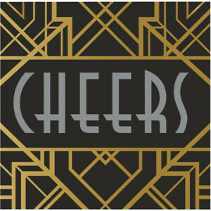 Napkins - Bev - Cheers - /9.8&quot;x9.75&quot;/16 count