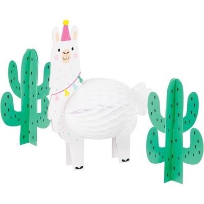 Centerpiece-Llama Party-3pk