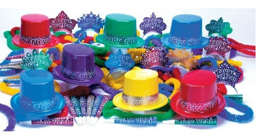 Party Kit-Happy New Year for 10-1pkg- Assortiment