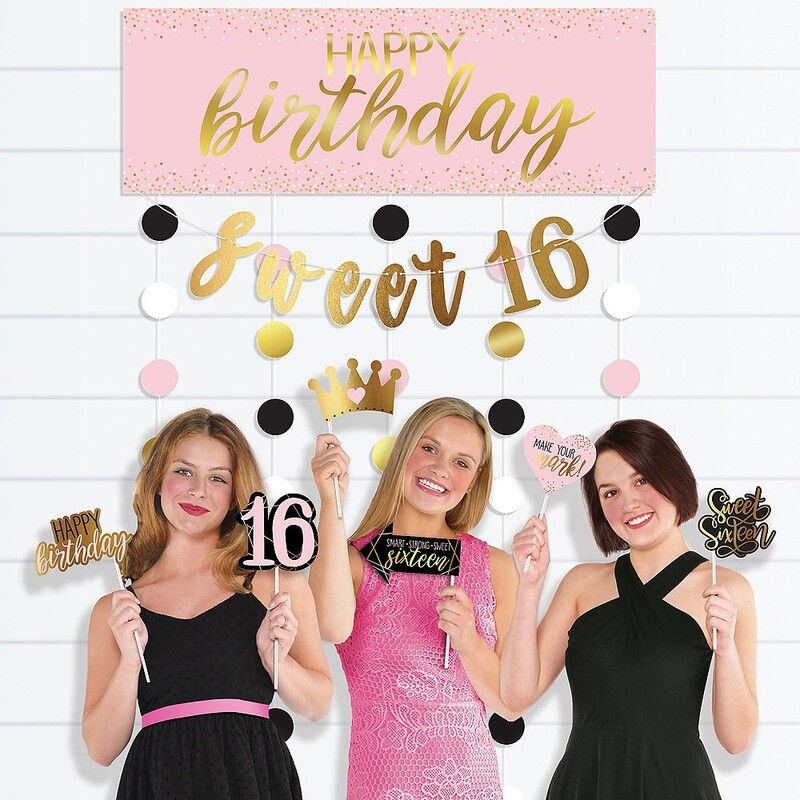 Photo Booth Kit-Sixteen Blush