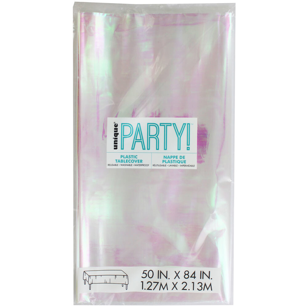 Plastic Tablecover - Iridescent