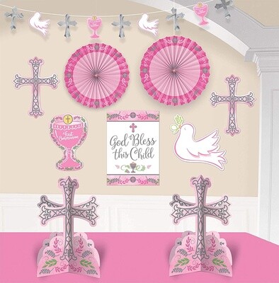 Room Decorating Kit-First Communion-Girl-10pcs